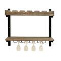 Carne Pomona Wall Shelving with Wine Storage CA3251428